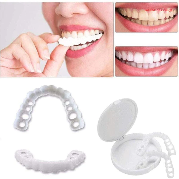 (PAGUE 1, LEVE 5) Lente Dental White® - Kit Superior + Inferior (TOTALMENTE AJUSTÁVEL A TODAS ARCADAS DENTÁRIAS)