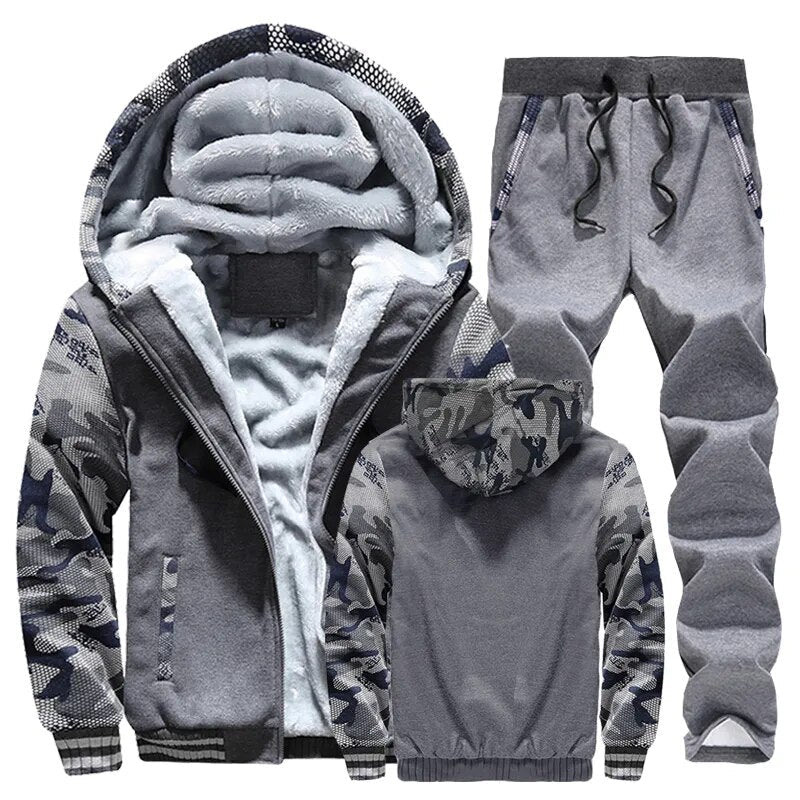 Conjunto Moletom de Lã Masculino Sampaio® S1101