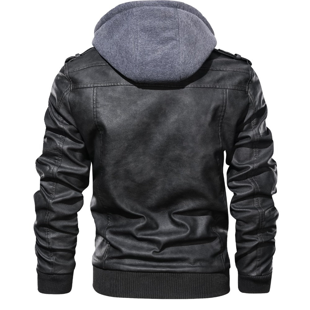 Jaqueta Masculina de Couro Original Sampaio®