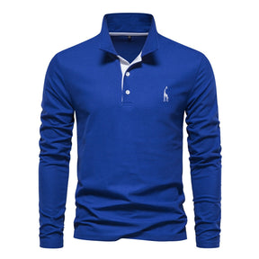 Camisa Polo Manga Longa Masculina Sampaio®