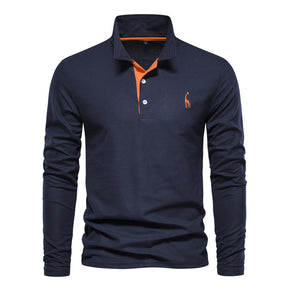 Camisa Polo Manga Longa Masculina Sampaio®