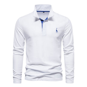 Camisa Polo Manga Longa Masculina Sampaio®